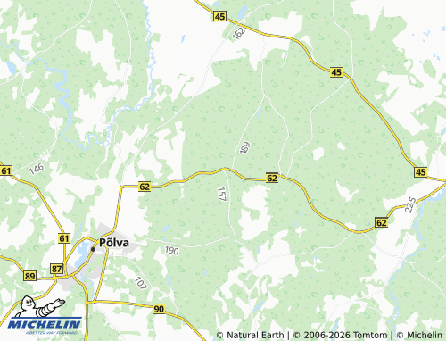 MICHELIN-Landkarte Miiaste - ViaMichelin