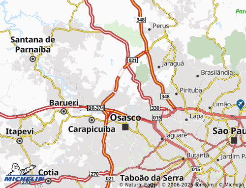 MICHELIN Bonança map - ViaMichelin