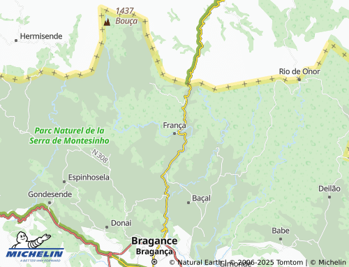 MICHELIN França map - ViaMichelin