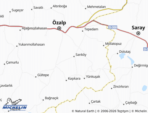 MICHELIN Sarıköy map - ViaMichelin