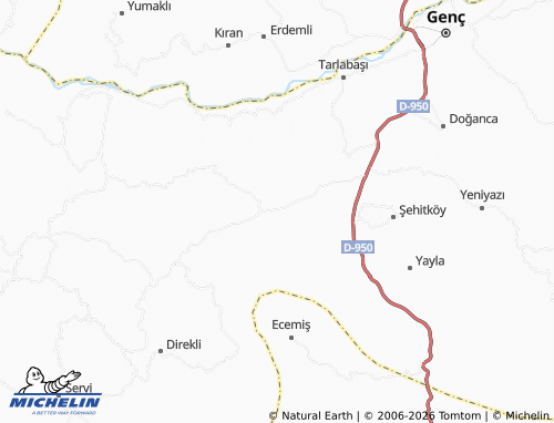 Mappa MICHELIN Karcı - ViaMichelin