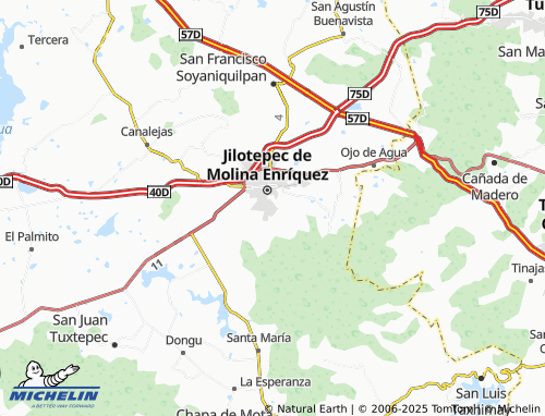 Mapa MICHELIN Xhisda - ViaMichelin