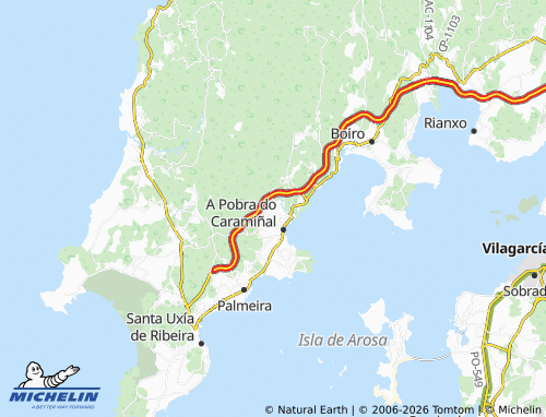 MICHELIN Souto map - ViaMichelin