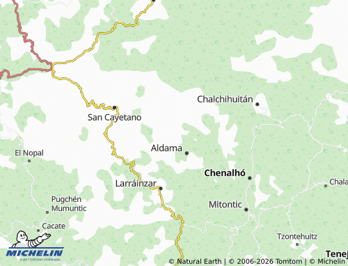 Mappa MICHELIN San Pedro Cotzilnam - ViaMichelin