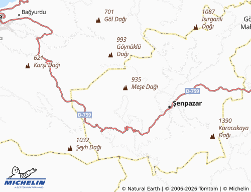 Mappa MICHELIN Tepecik - ViaMichelin