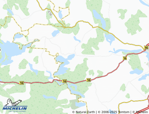 MICHELIN Rożyńsk map - ViaMichelin