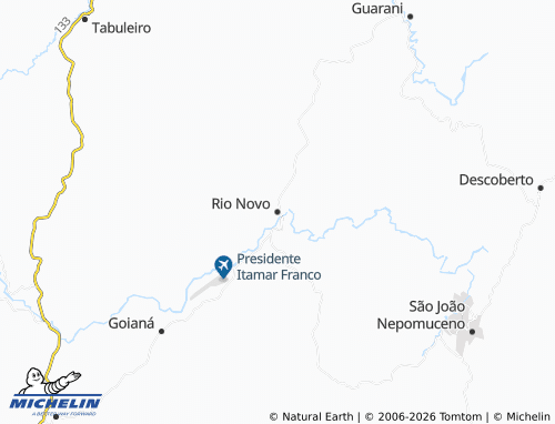 Mapa MICHELIN Rio Novo - ViaMichelin