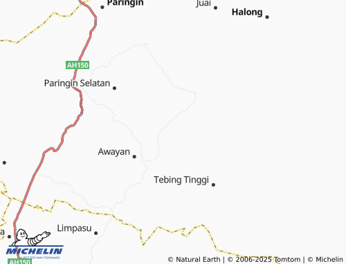 MICHELIN Sikontan map - ViaMichelin