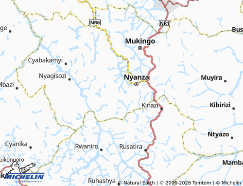 Mappa MICHELIN Rugarama - ViaMichelin