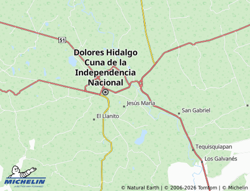 Mappa MICHELIN El Pípila - ViaMichelin