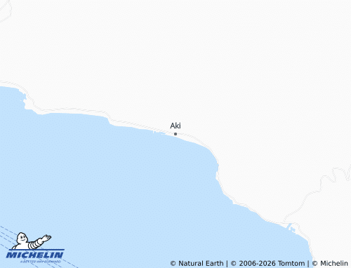 Mappa MICHELIN Aki - ViaMichelin