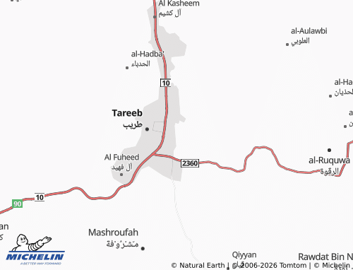 Carte MICHELIN al-Murouj - ViaMichelin