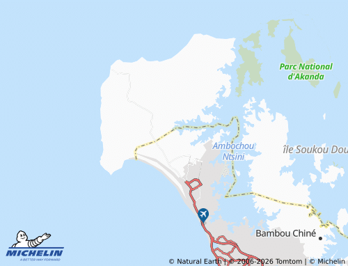 MICHELIN Malibé map - ViaMichelin
