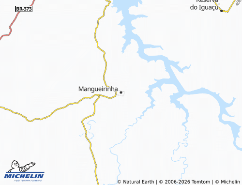 Mapa MICHELIN Mangueirinha - ViaMichelin