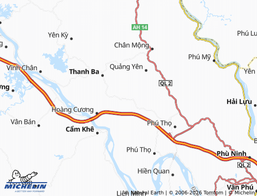 Mappa MICHELIN Võ Lao - ViaMichelin