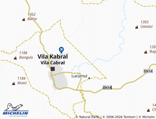 Mapa MICHELIN Chiuluyo - ViaMichelin