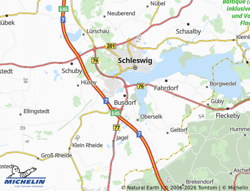 MICHELIN Busdorf map - ViaMichelin
