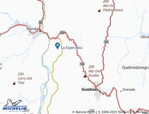 MICHELIN Acuapal map - ViaMichelin