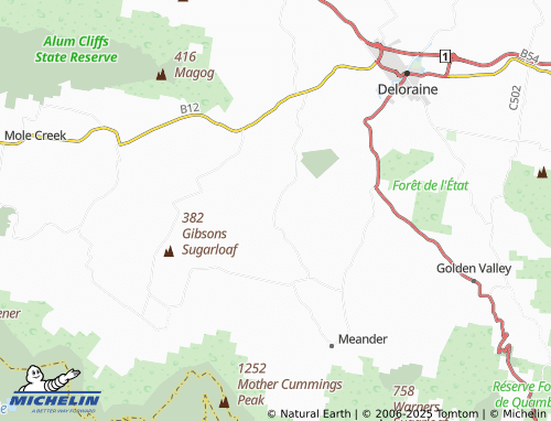 MICHELIN Montana map - ViaMichelin