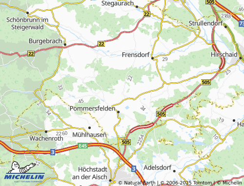 Mapa MICHELIN Weiher - ViaMichelin