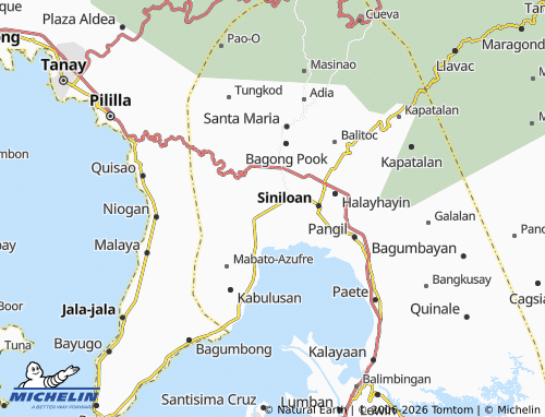 MICHELIN Lambac map - ViaMichelin