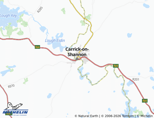 Mapa MICHELIN Carrick-on-Shannon - ViaMichelin
