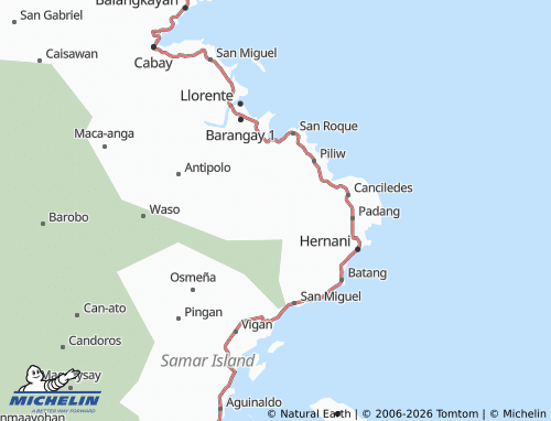 Mappa MICHELIN Bacayawan - ViaMichelin