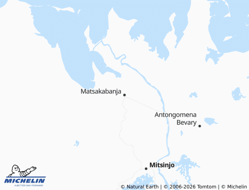 Mappa MICHELIN Matsakabanja - ViaMichelin