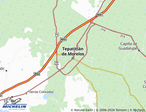 Mapa MICHELIN San Miguel - ViaMichelin