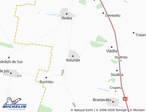 MICHELIN Rotunda map - ViaMichelin