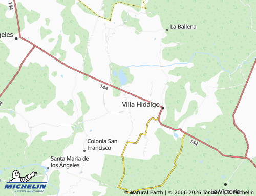 Kaart MICHELIN El Refugio - ViaMichelin