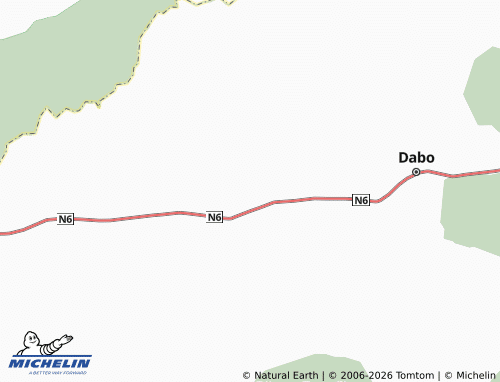 MICHELIN Madina Abdou map - ViaMichelin