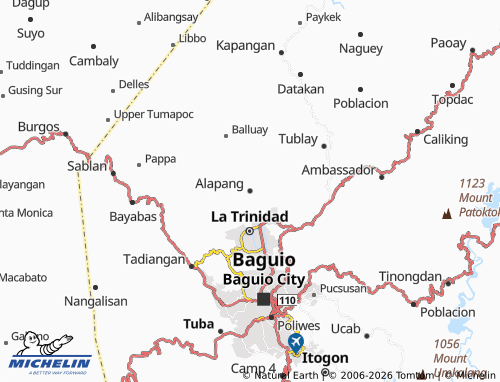 MICHELIN Alapang map - ViaMichelin