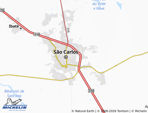 Mapa MICHELIN Vila Rancho Velho - ViaMichelin