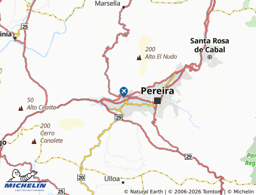 Carte MICHELIN Simón Bolívar - ViaMichelin