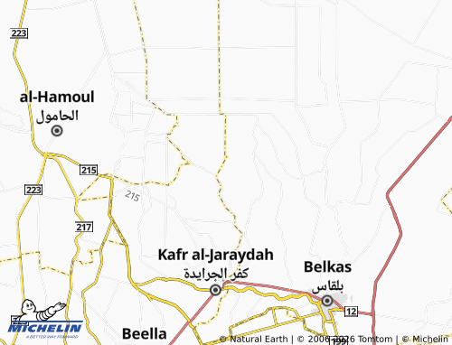 Mapa MICHELIN Sharqiyyat al-Ma'sarah - ViaMichelin