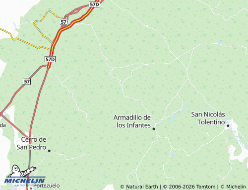 MICHELIN El Ranchito de los Guzmán map - ViaMichelin
