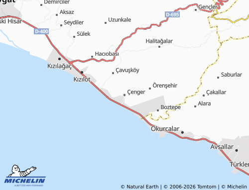 Mappa MICHELIN Çenger - ViaMichelin