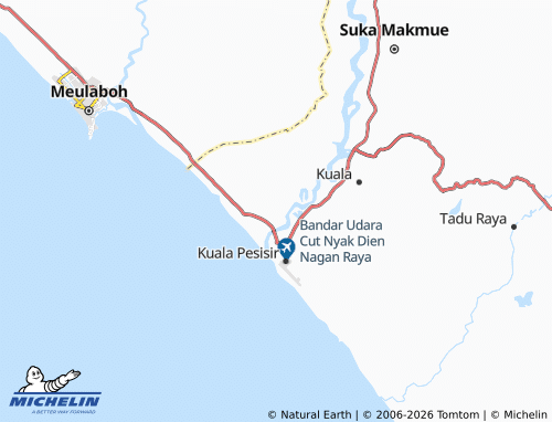 Mappa MICHELIN Padang Rubek - ViaMichelin