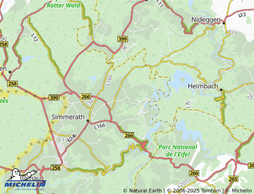 MICHELIN Steckenborn map - ViaMichelin