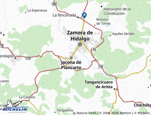 Mapa MICHELIN Los Solares - ViaMichelin