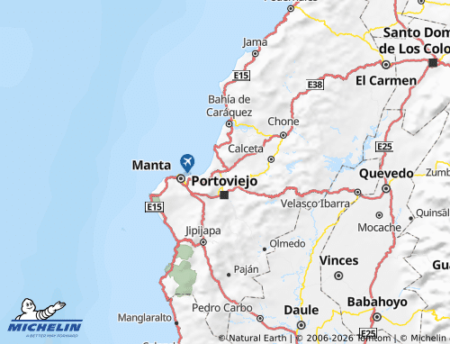 Mappa MICHELIN Rocafuerte - ViaMichelin
