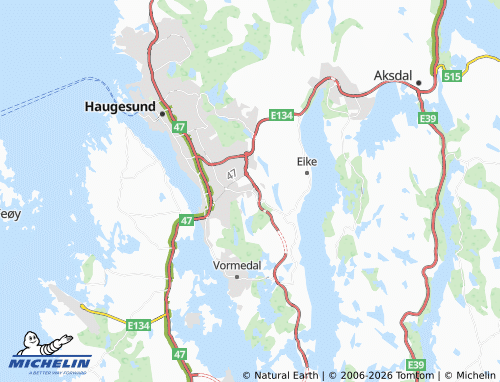 MICHELIN Spanne map - ViaMichelin