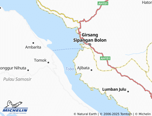 MICHELIN Horsik map - ViaMichelin