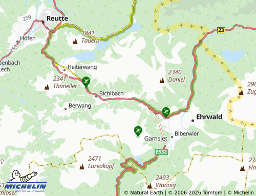 Mappa MICHELIN Lähn - ViaMichelin