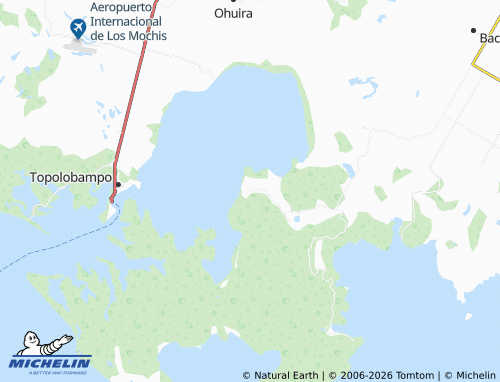 Mappa MICHELIN Lázaro Cárdenas Localidad - ViaMichelin