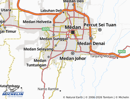 MICHELIN Beringin map - ViaMichelin
