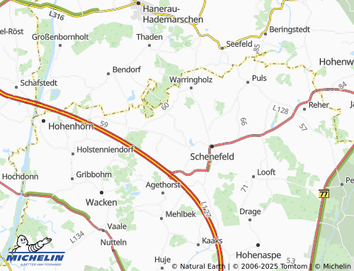 MICHELIN Siezbüttel map - ViaMichelin