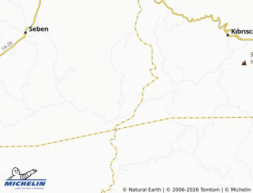 MICHELIN Çeltikderesi map - ViaMichelin