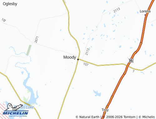 Mappa MICHELIN Moody - ViaMichelin